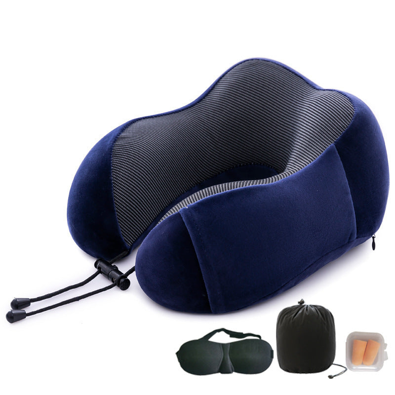 Memory Foam U-Shaped Travel Pillow