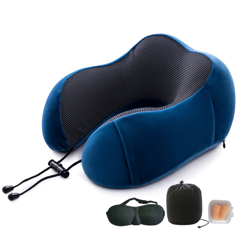 Memory Foam U-Shaped Travel Pillow