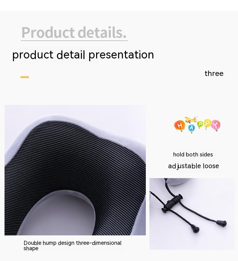 Memory Foam U-Shaped Travel Pillow